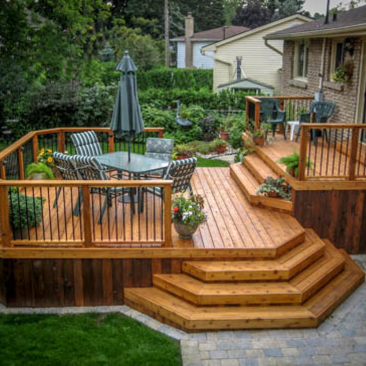 Softwood and Cedar Decks