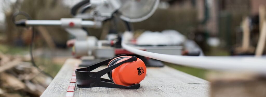 landscape construction site